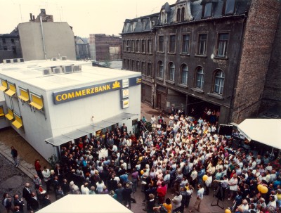 1990 Commerzbank Halle Volksmassen